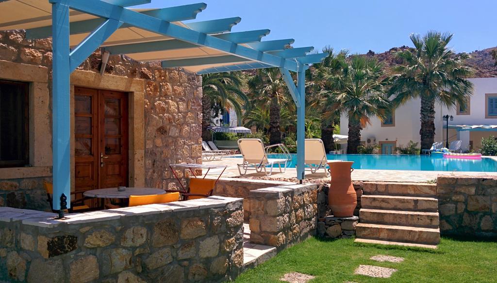 Ferienwohnung Patmos Garden Skála Exterior foto