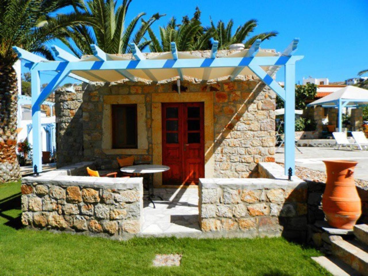 Ferienwohnung Patmos Garden Skála Exterior foto